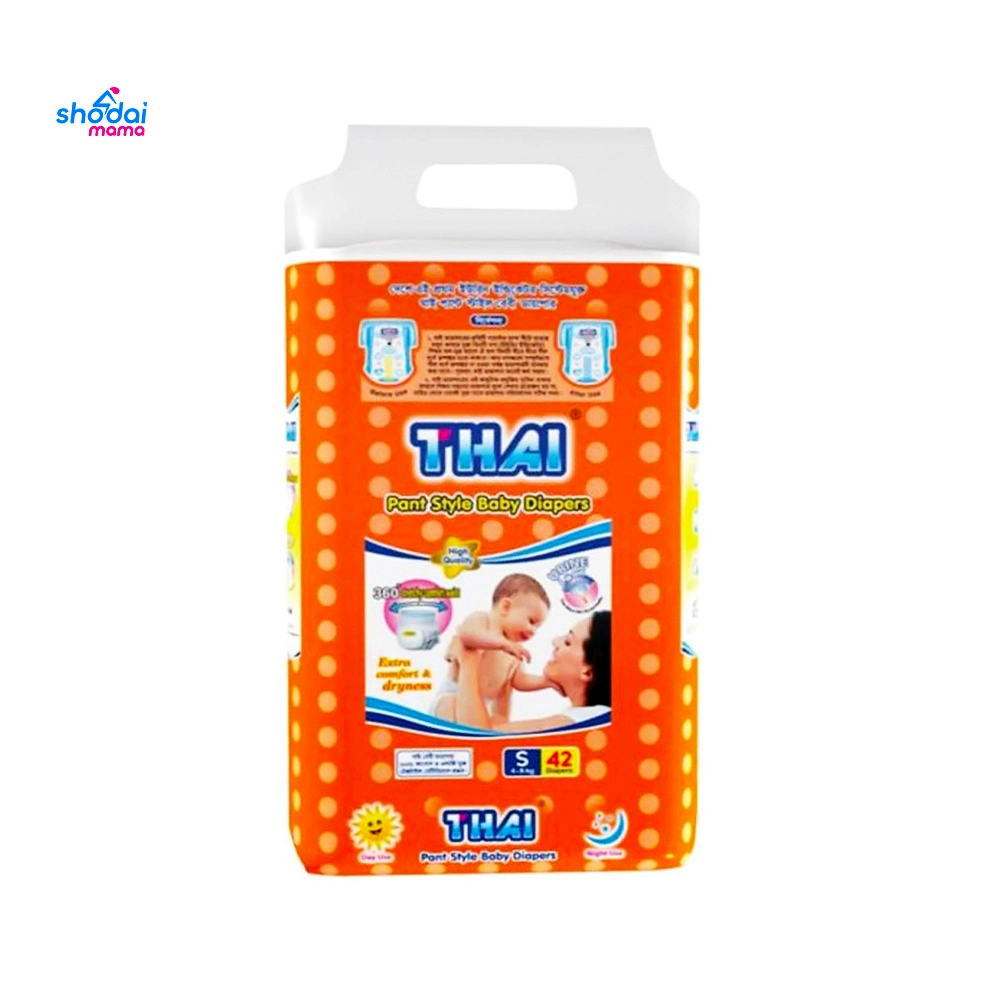 Thai Baby Diaper Pant S (4-8 kg) 42pcs